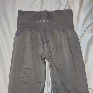 nvgtn solid seamless leggings size xs